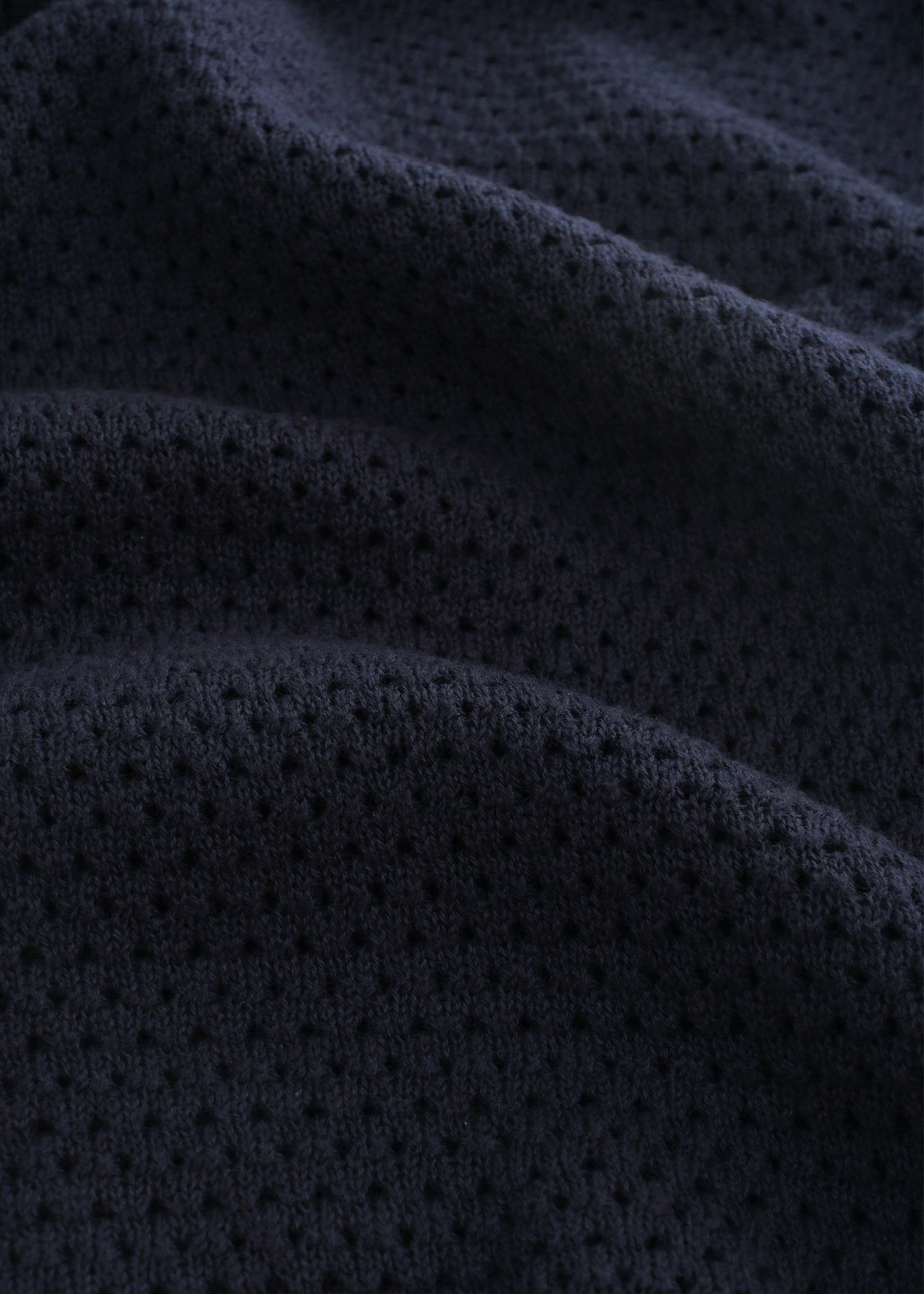 Cotton Silk Polo Uncle Purl Best Quality Dark Navy Snyder Supply