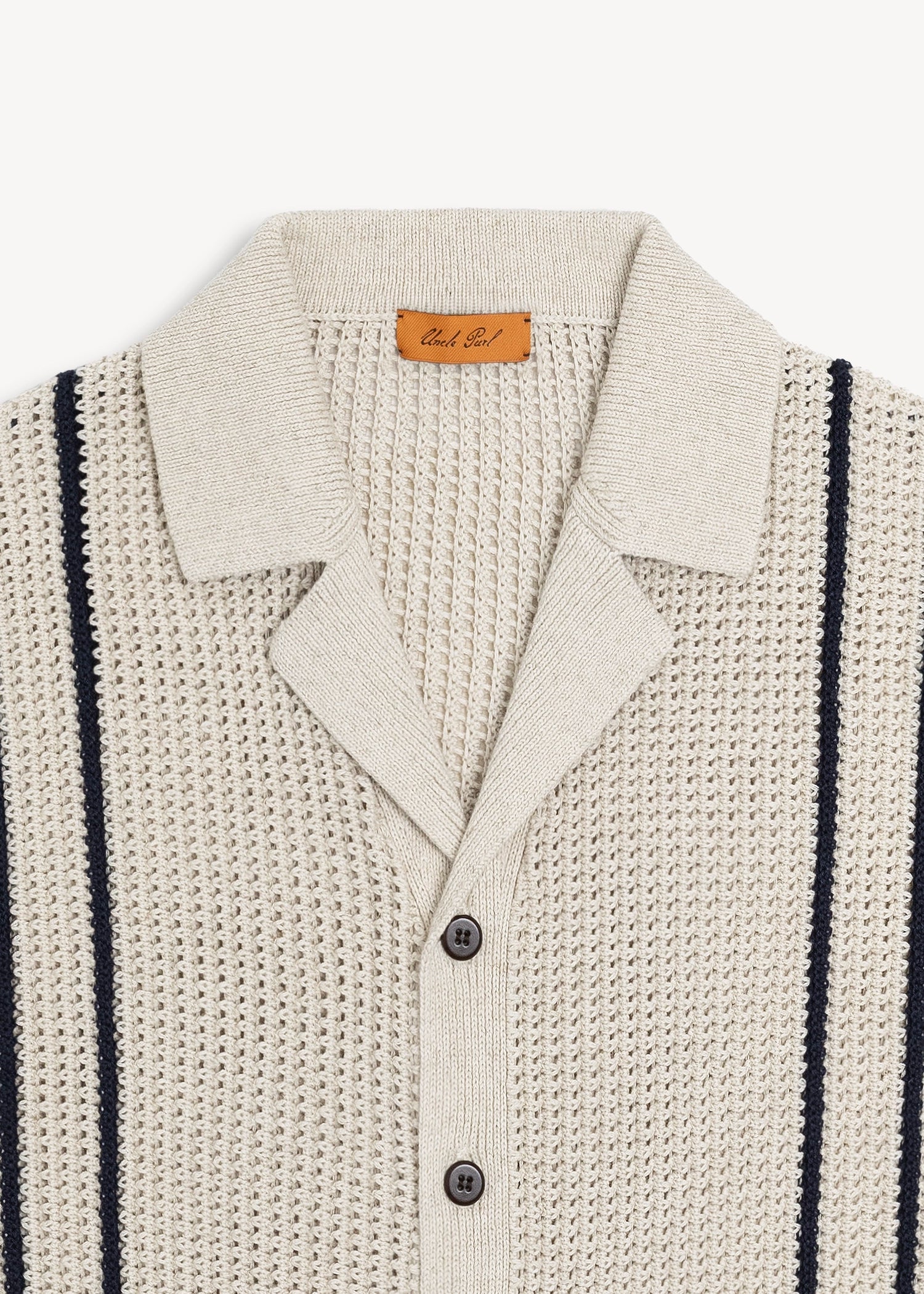 Uncle Purl Crochet Todd Polo Shirt