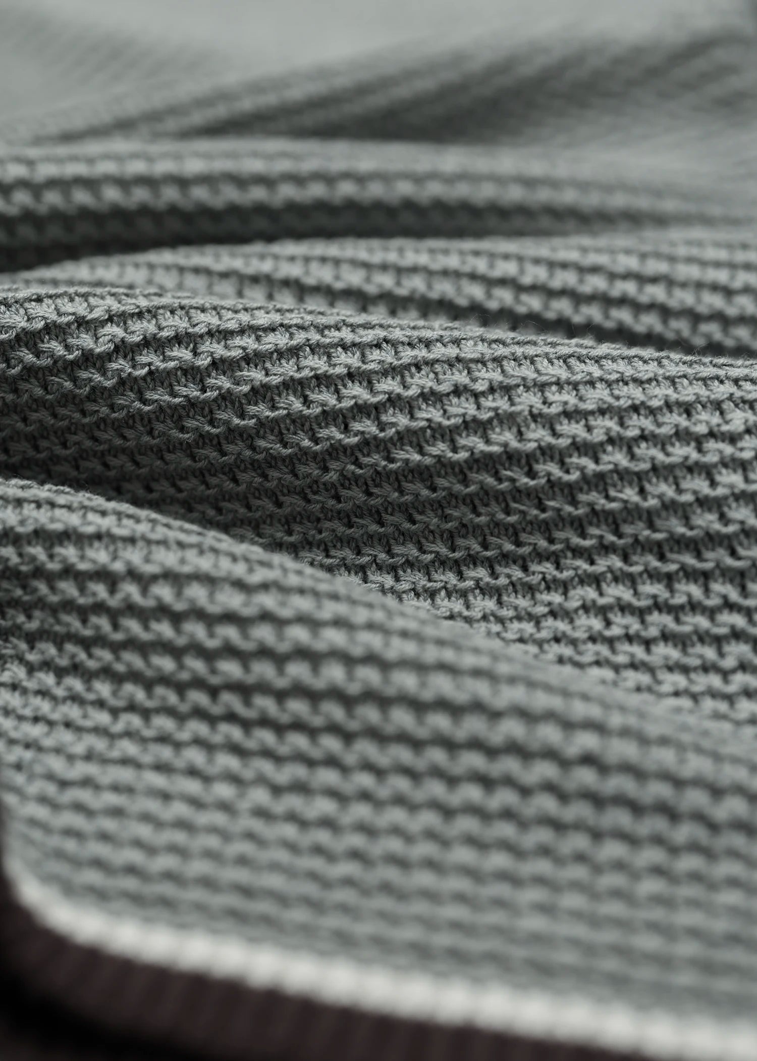 Linen Loop Stitch Shirt - Lagoon Blue