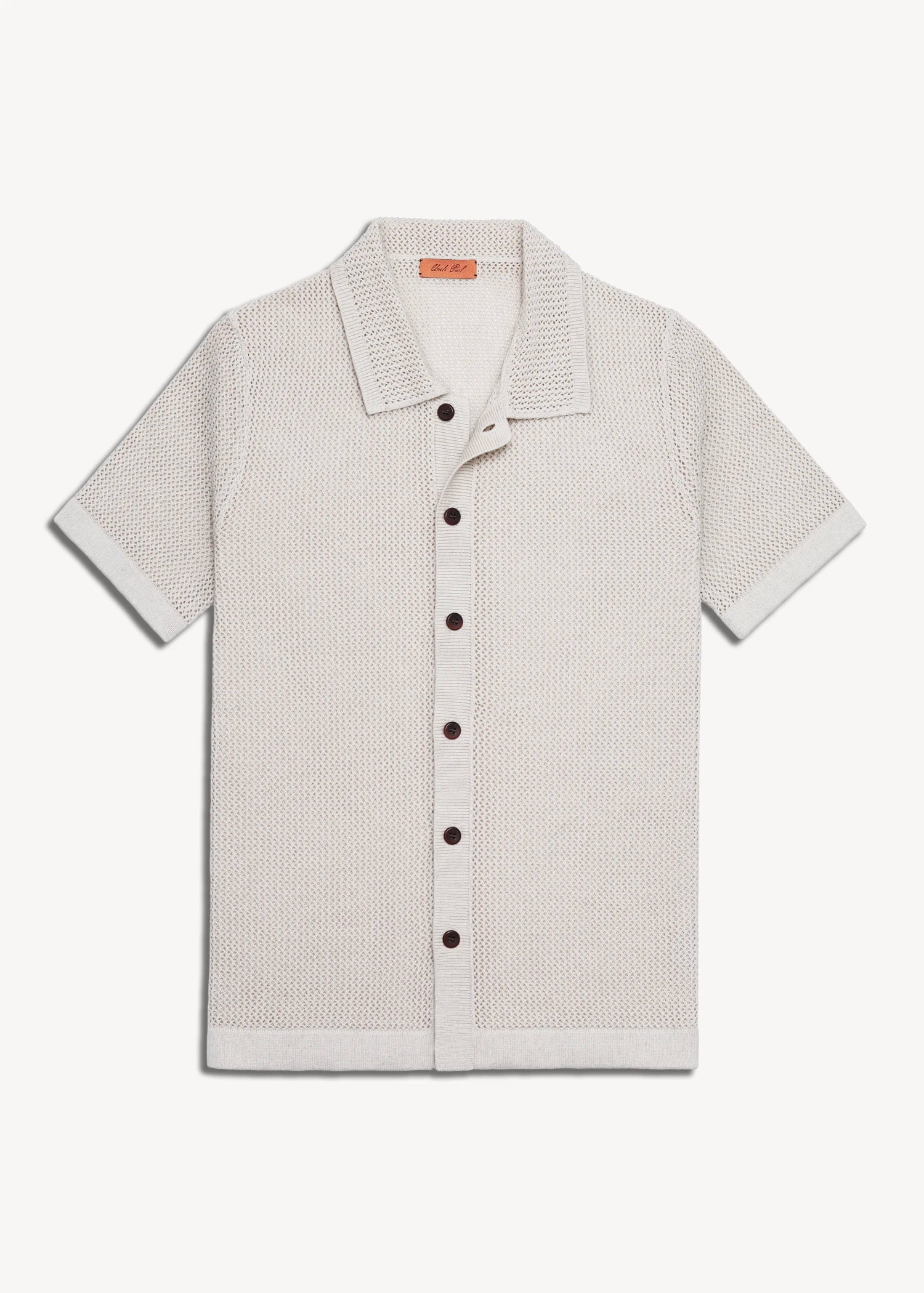 Linen Crochet Stitch Shirt in Natural – Uncle Purl