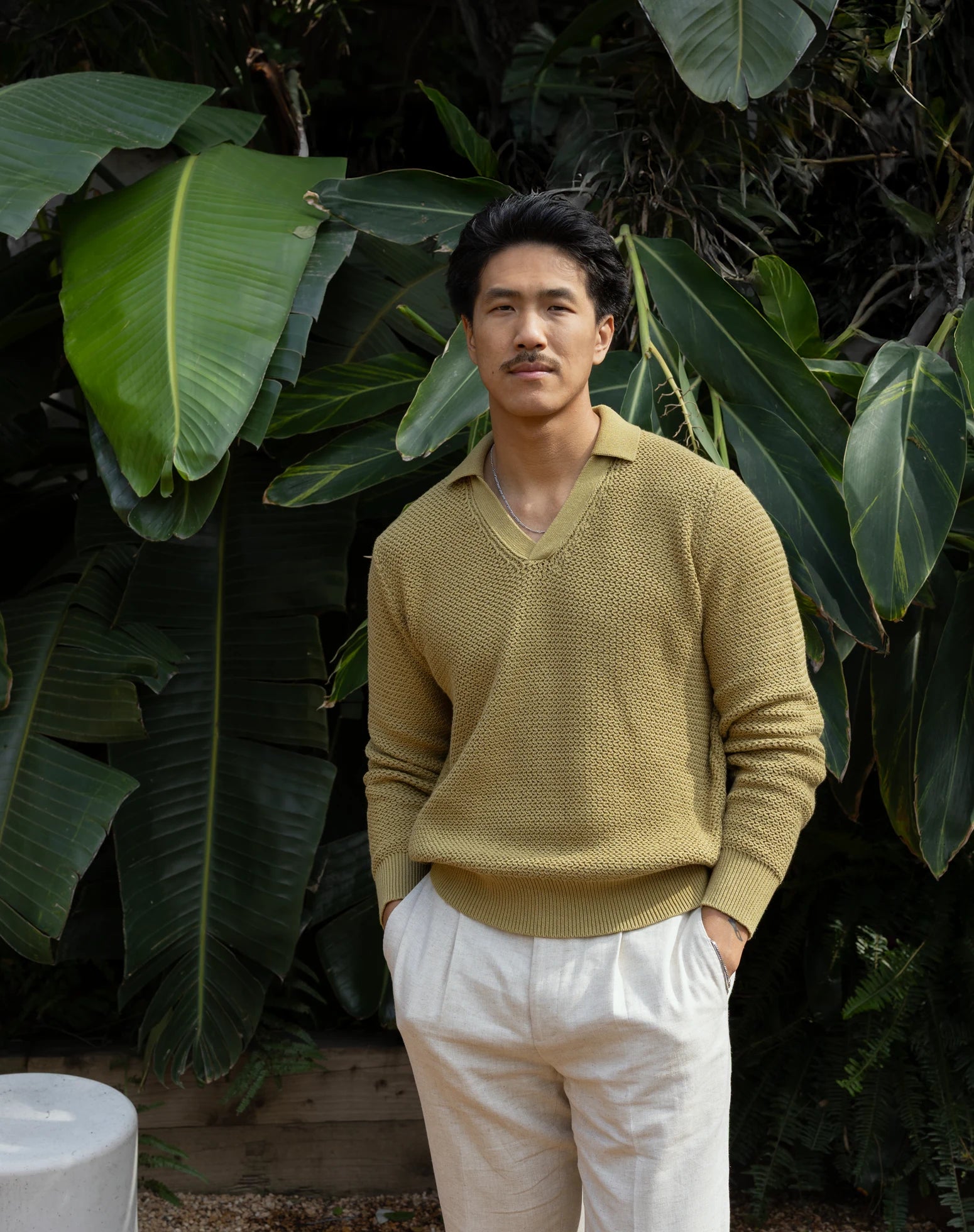 Uncle Purl Crochet Open Knit Pullover