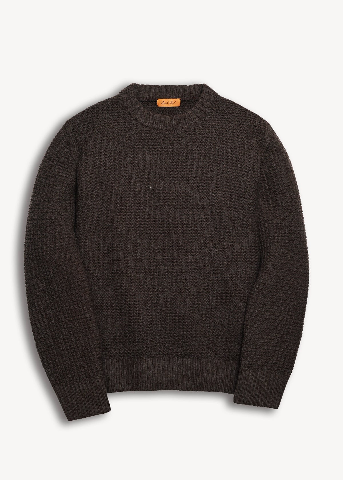 Merino Crewneck Sweater - Java Brown