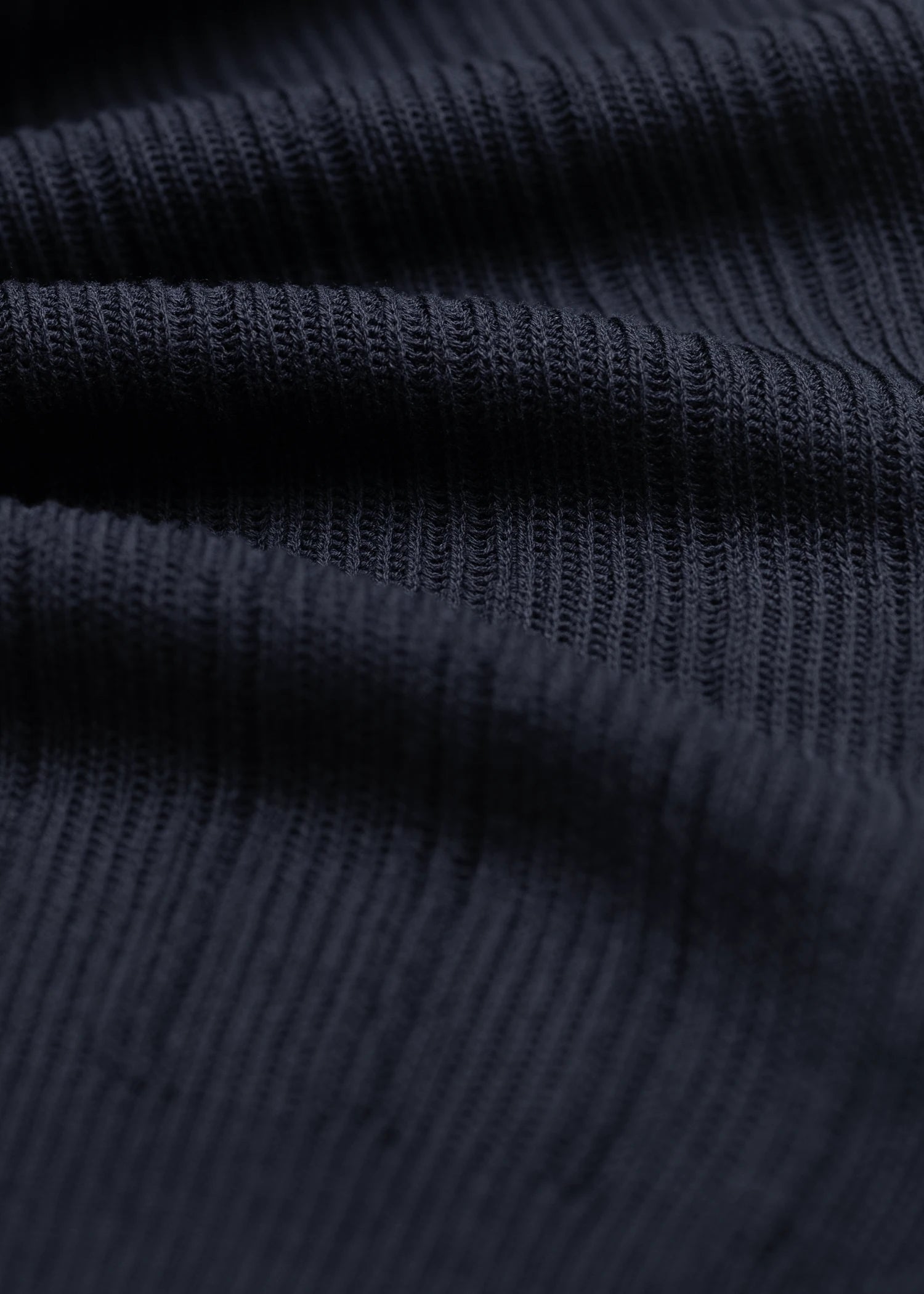 Mulberry Silk Classic Polo - Deep Navy