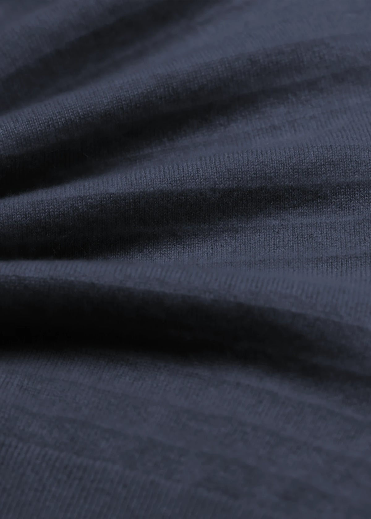 Cashmere Polo Sweater - Washed Navy
