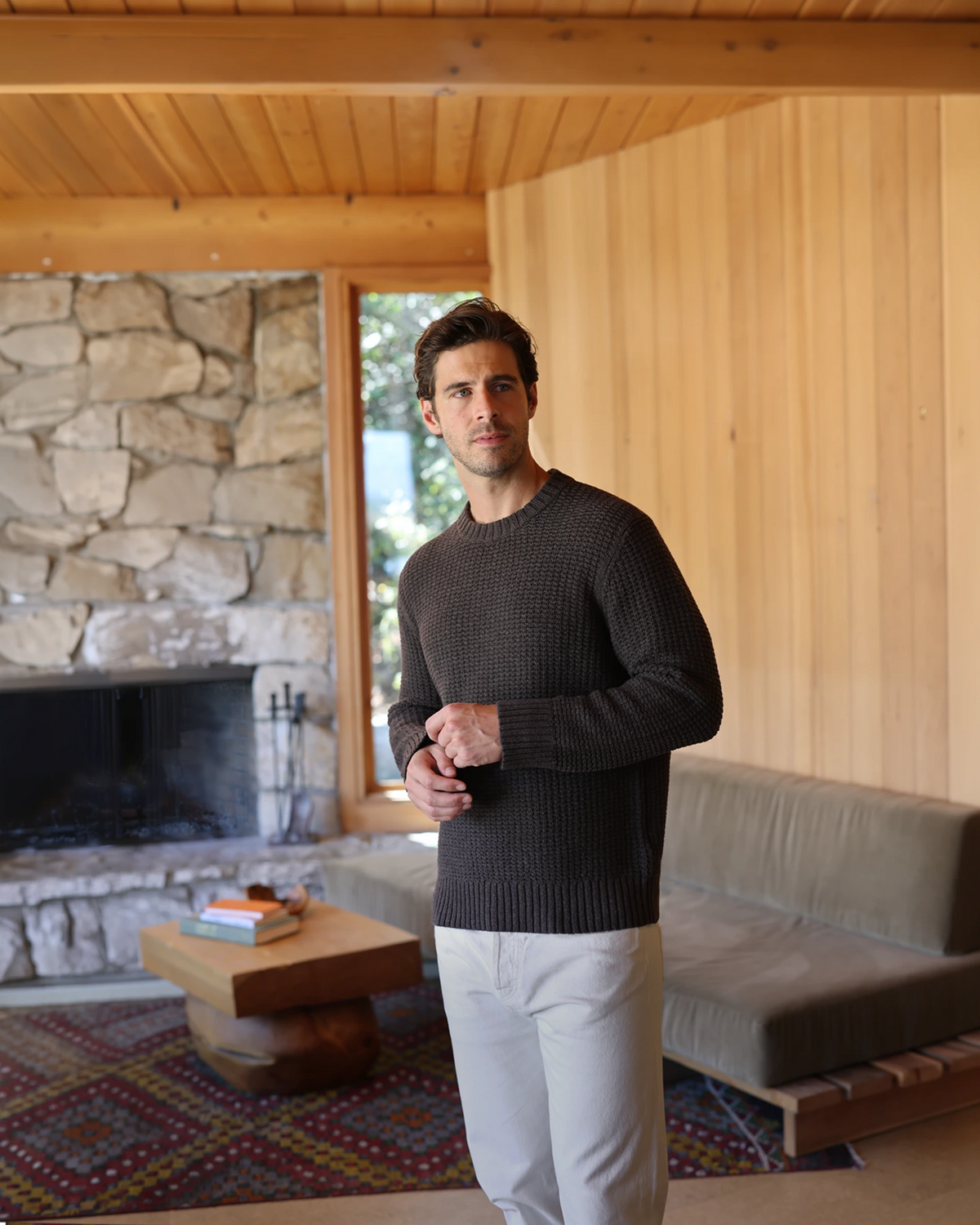 Uncle Purl Fall Collection Merino Sweater for gifting